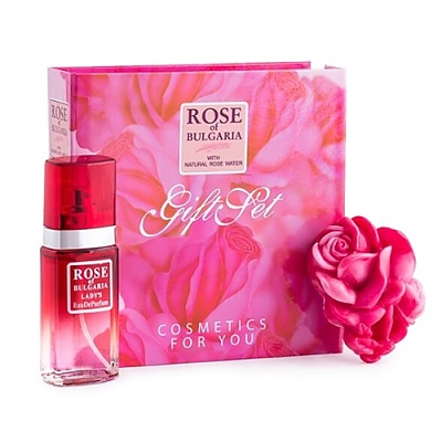Комплект ROSE OF BULGARIA - – парфюм и сапун