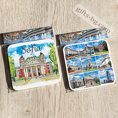 Подложки за чаши София - комплект от 2 броя