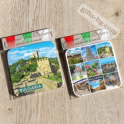 Подложки за чаши България - комплект от 2 броя