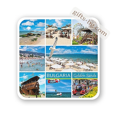 Подложкa за чашa България Златни пясъци
