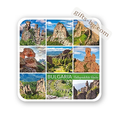 Подложка за чаша България Белоградчишки скали 