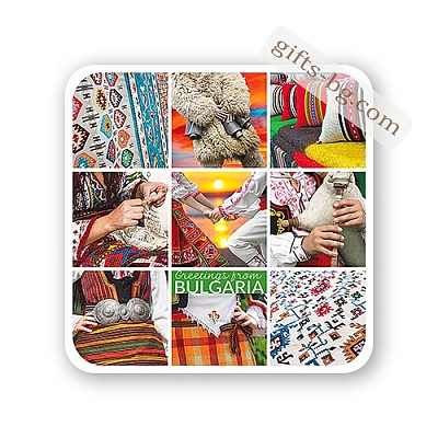 Подложка за чаша Цветове от България