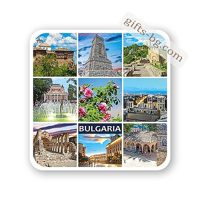 Подложка за чаша Забележителности от България