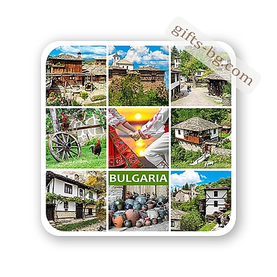 Подложка за чаша Поздрав от България